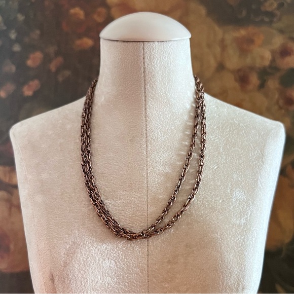 ⭐️ Copper Rope Chain Necklace - Picture 3 of 5